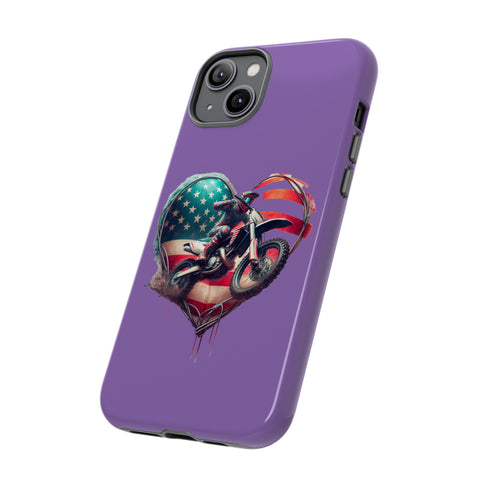 Purple Tough Cases - Heart Motocross