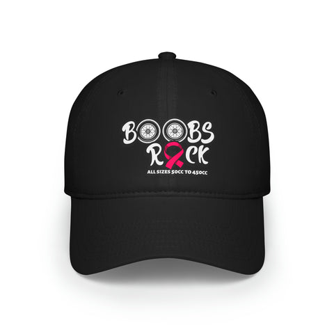 Boobs Rock - Low Profile Baseball Cap