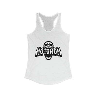 Personalized MotoMom - Women's Ideal Racerback Tank