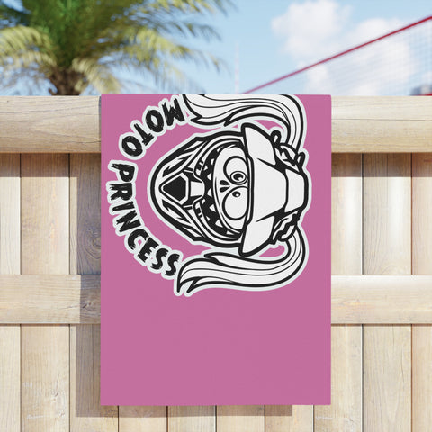 Moto Monster Princess - Pink Beach Towels