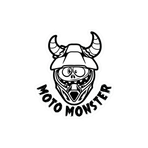 Moto Monster - Kiss-Cut Vinyl Decals
