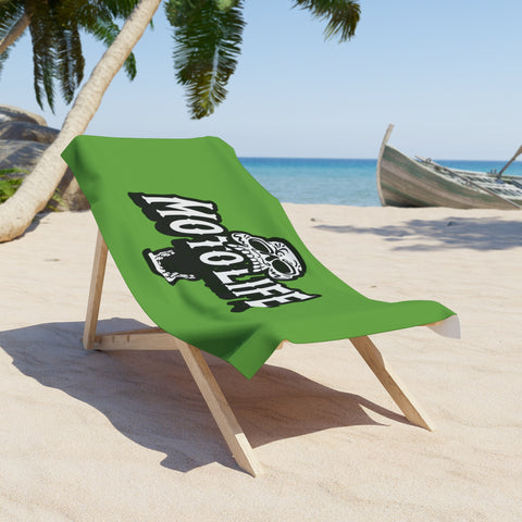 Beach Towel - Moto Life Green