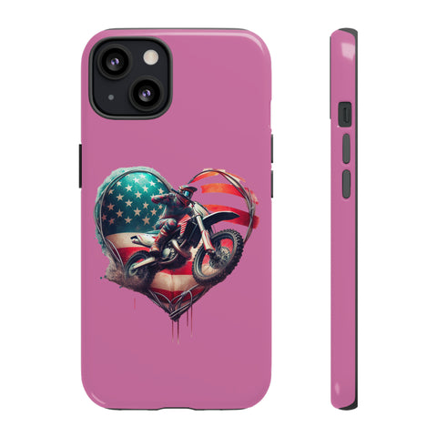 Pink Tough Cases - Heart Motocross