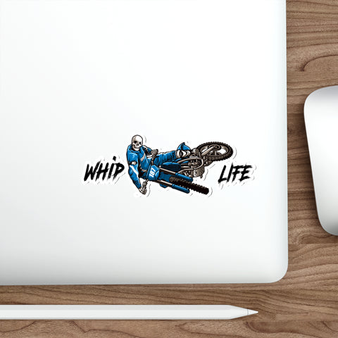 Whip Life Blue - Die-Cut Stickers