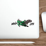 Whip Life Green - Die-Cut Stickers