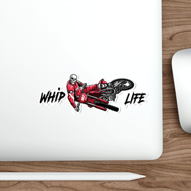 Whip Life Red - Die-Cut Stickers